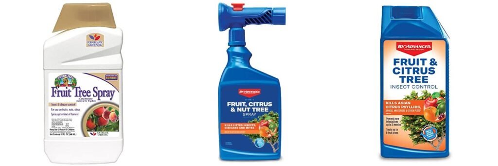 Bug Spray For Fruit Trees combined image