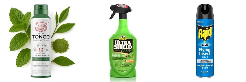 Bug Spray For Green Head Flies combined image