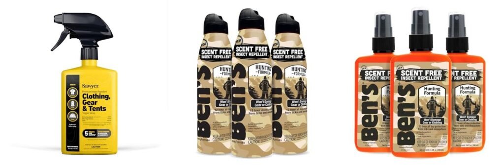 Bug Spray For Hunters combined image