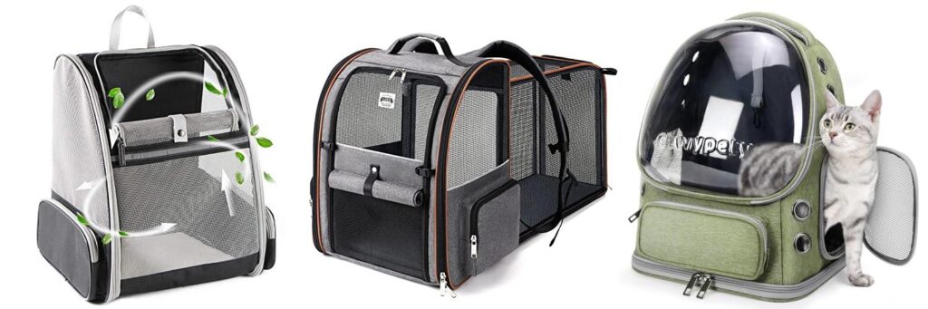 Cat Backpack For Hiking combined image