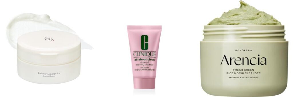 Cleanser For Removing Sunscreen combined image