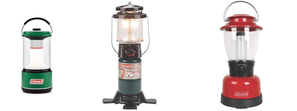 Coleman Lantern combined image