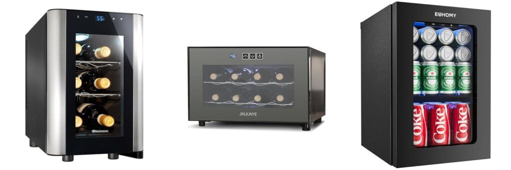 Compact Wine Cooler combined image