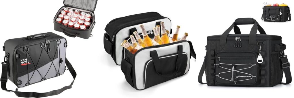 Cooler For Motorcycle Camping combined image