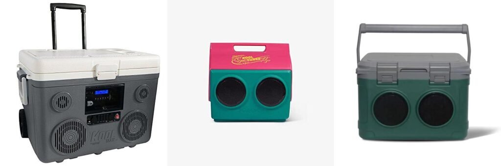 Cooler With Speakers combined image