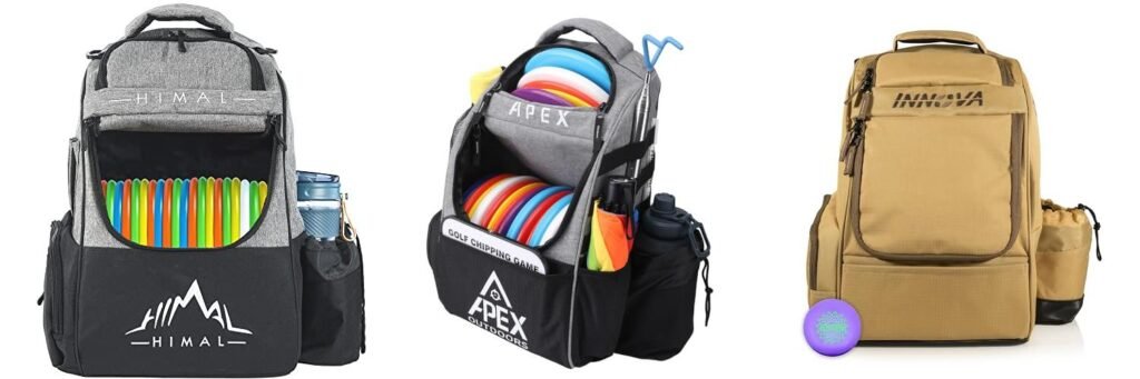 Disc Golf Backpacks combined image