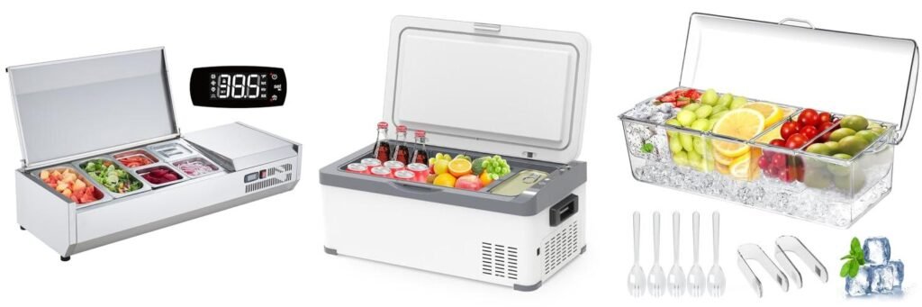 Electric Condiment Cooler combined image