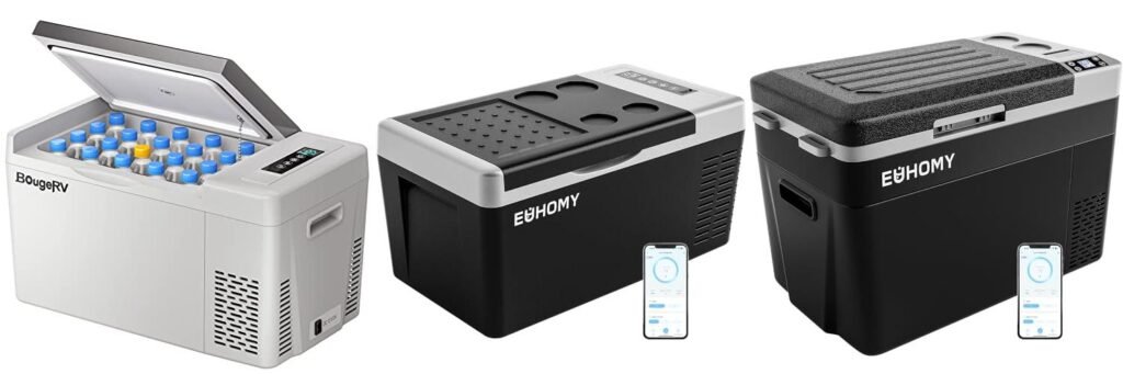 Electric Cooler For Truck Drivers combined image