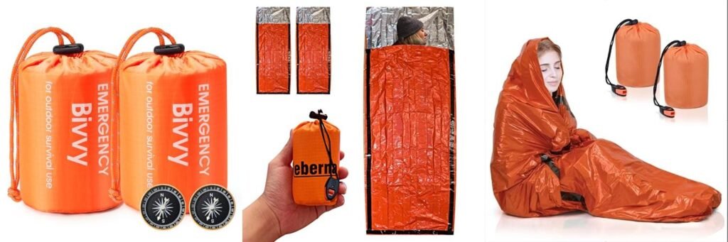 Emergency Sleeping Bag combined image