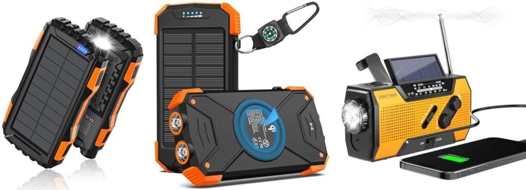 Emergency Solar Charger combined image