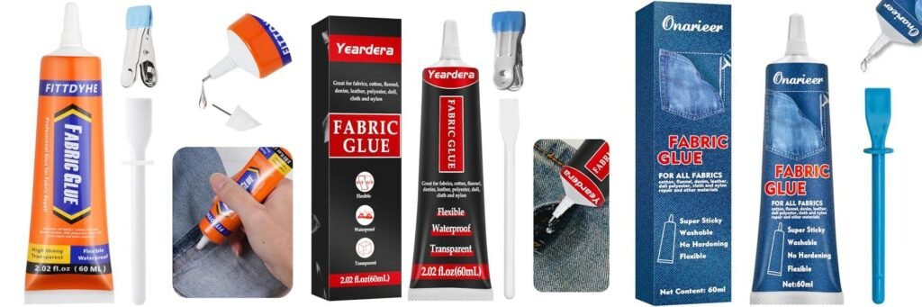 Glue For Patches On Backpack combined image