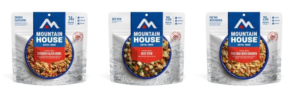 Gluten Free Backpacking Meals combined image