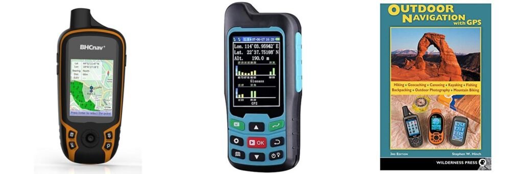 Gps Unit For Geocaching combined image