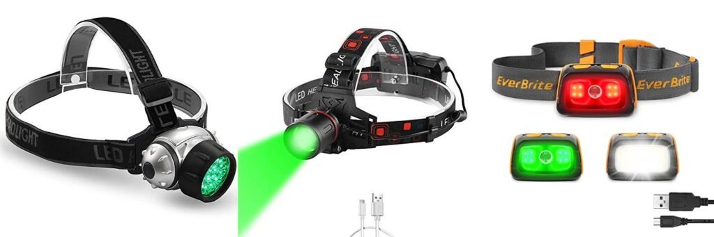 Green Light Headlamp combined image