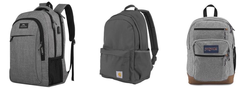 Grey Man Backpack combined image