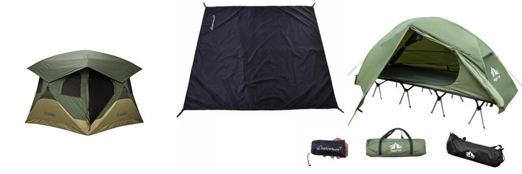 Ground Tent For Overlanding combined image