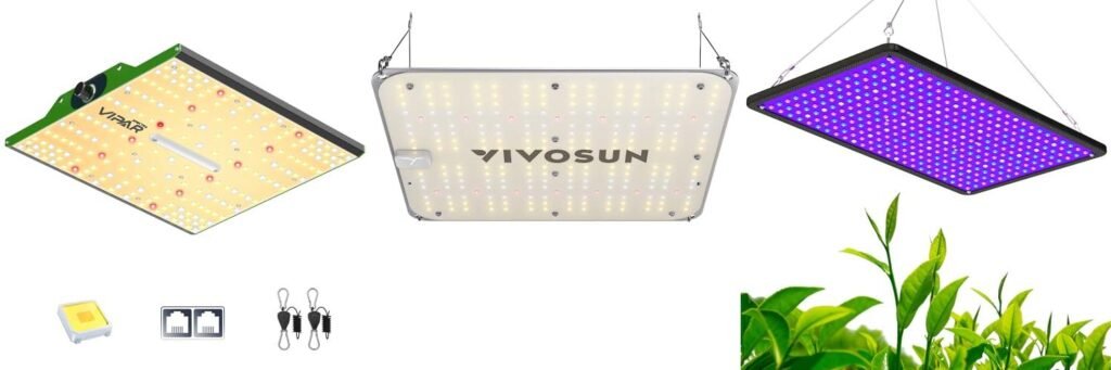 Grow Light For 2X2 Tent combined image