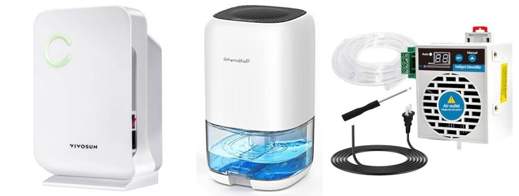 Grow Tent Dehumidifier combined image