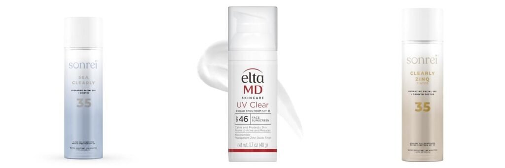 Growth Factor Sunscreen combined image