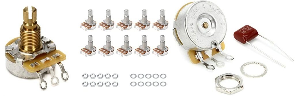 Guitar Potentiometer combined image