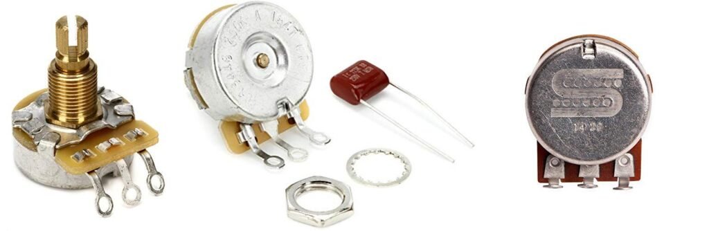 Guitar Potentiometers combined image