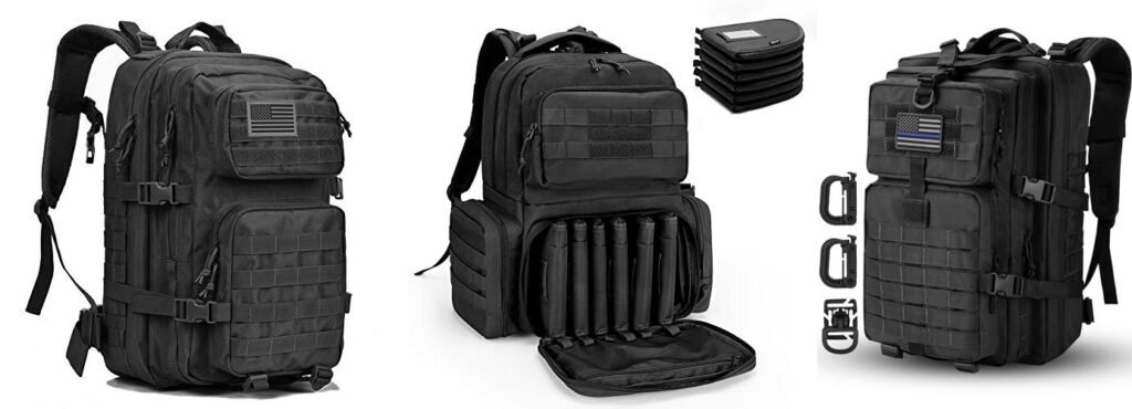 Gun Backpack combined image