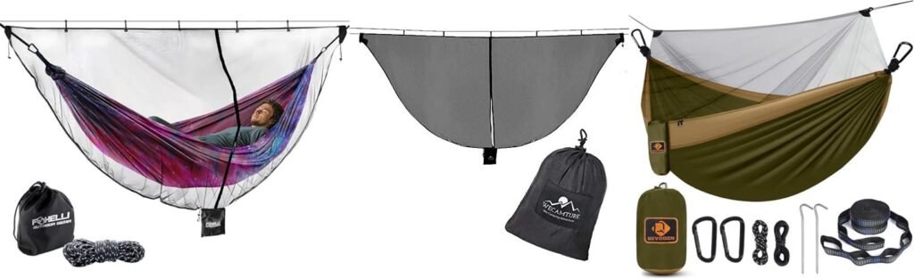 Hammock Mosquito Net combined image