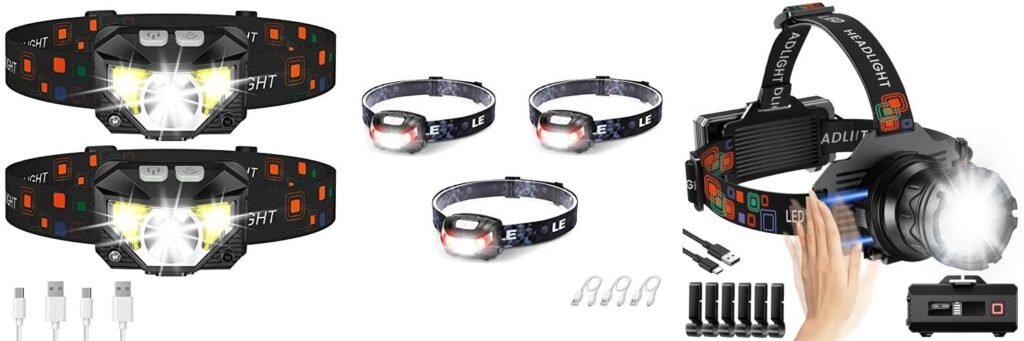 Headlamp For Night Fishing combined image