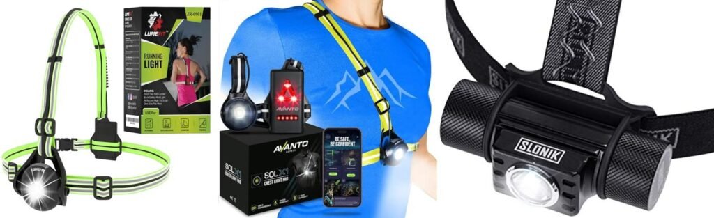 Headlamps For Runners combined image