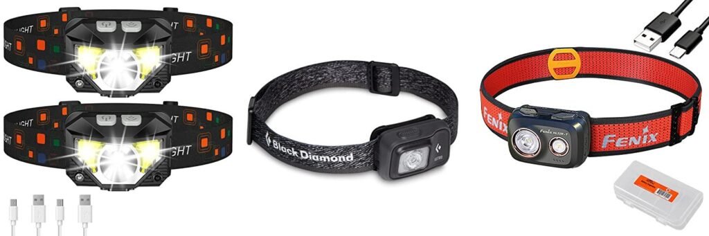Headlamps For Trail Running combined image
