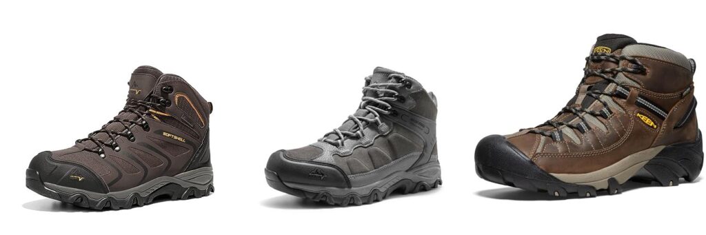 Hiking Boots Flat Feet combined image