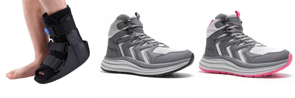 Hiking Boots For Achilles Tendonitis combined image