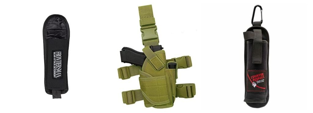 Holster For Backpacking combined image
