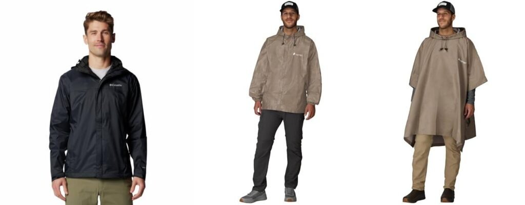 Hot Weather Rain Jacket combined image