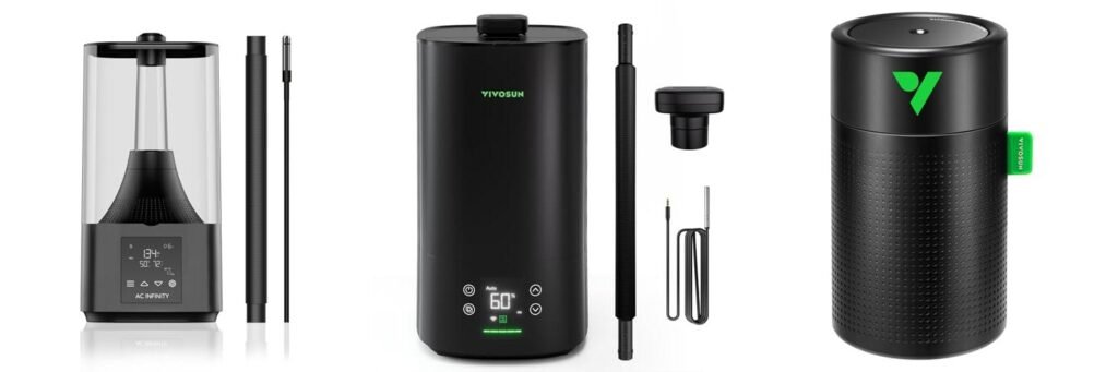 Humidifier For 4X4 Grow Tent combined image