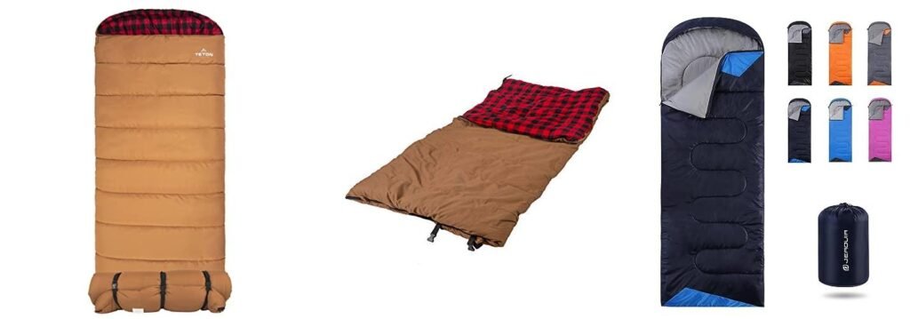 Hunting Sleeping Bag combined image