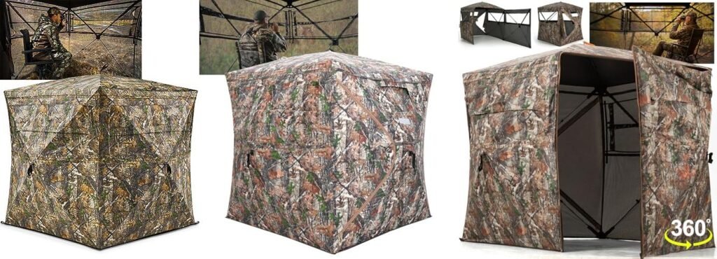 Hunting Tent combined image