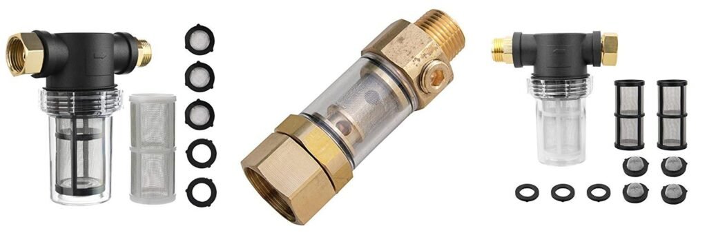 Inline Water Filter For Pressure Washer combined image