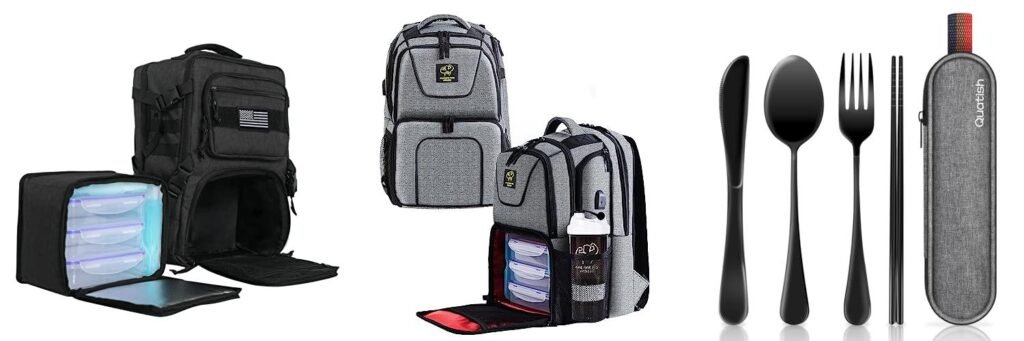 Meal Prep Backpack combined image