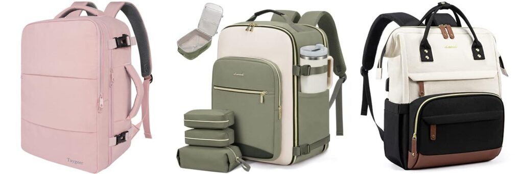 Mom Backpack For Travel combined image