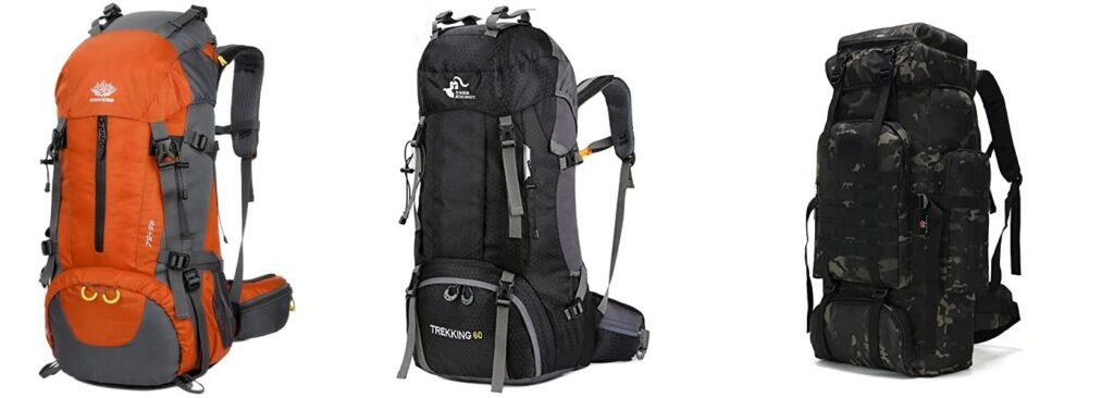 Mountaineering Backpack combined image