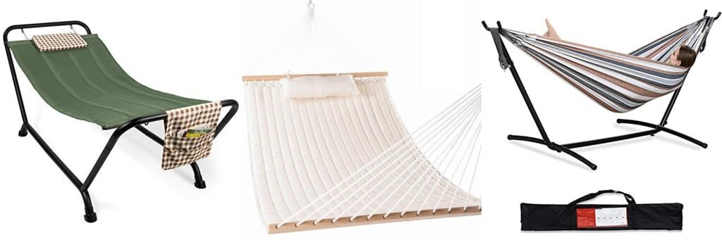 Poolside Hammock combined image