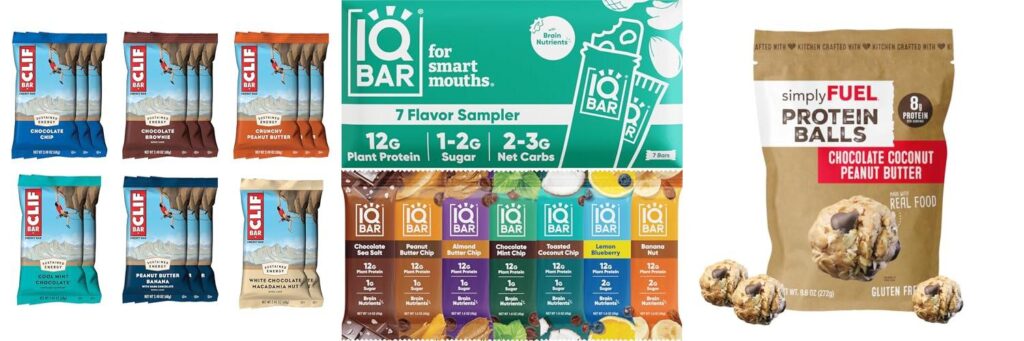 Protein Bars For Backpacking combined image