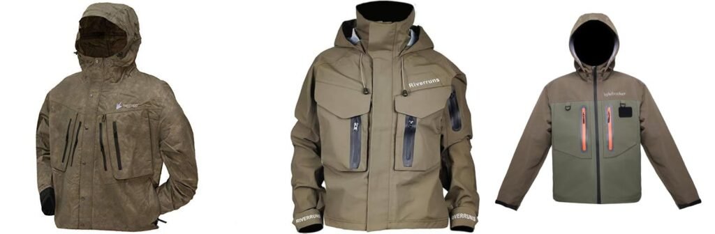 Rain Jacket For Fly Fishing combined image