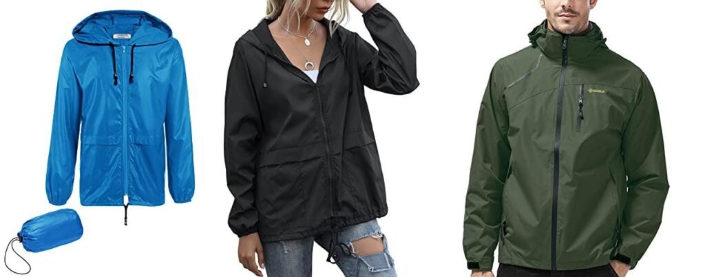 Rain Jacket For Hot Humid Weather combined image