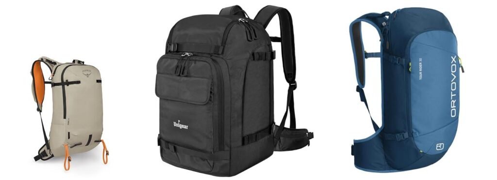 Resort Ski Backpack combined image