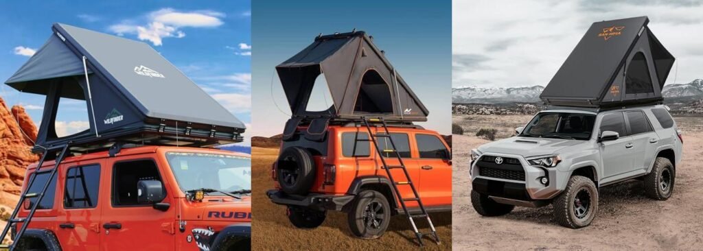 Roof Rack For Roof Top Tent combined image