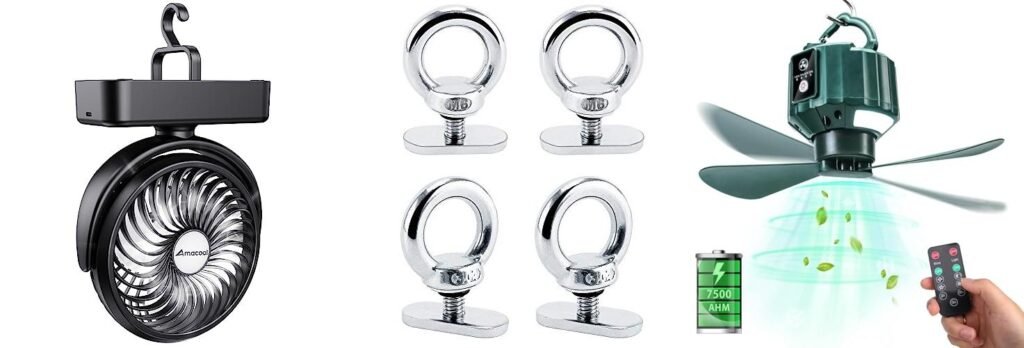 Roof Top Tent Accessories combined image