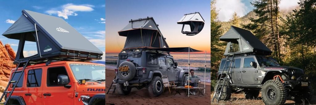 Roof Top Tent For Jeep combined image