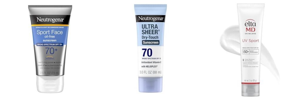 Runners Sunscreen combined image